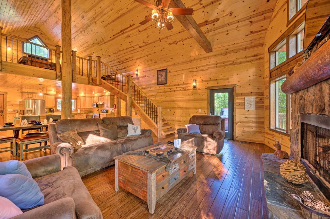 Creekside Broken Bow Cabin With Hot Tub And Fire Pit! Stephens Gap Kültér fotó