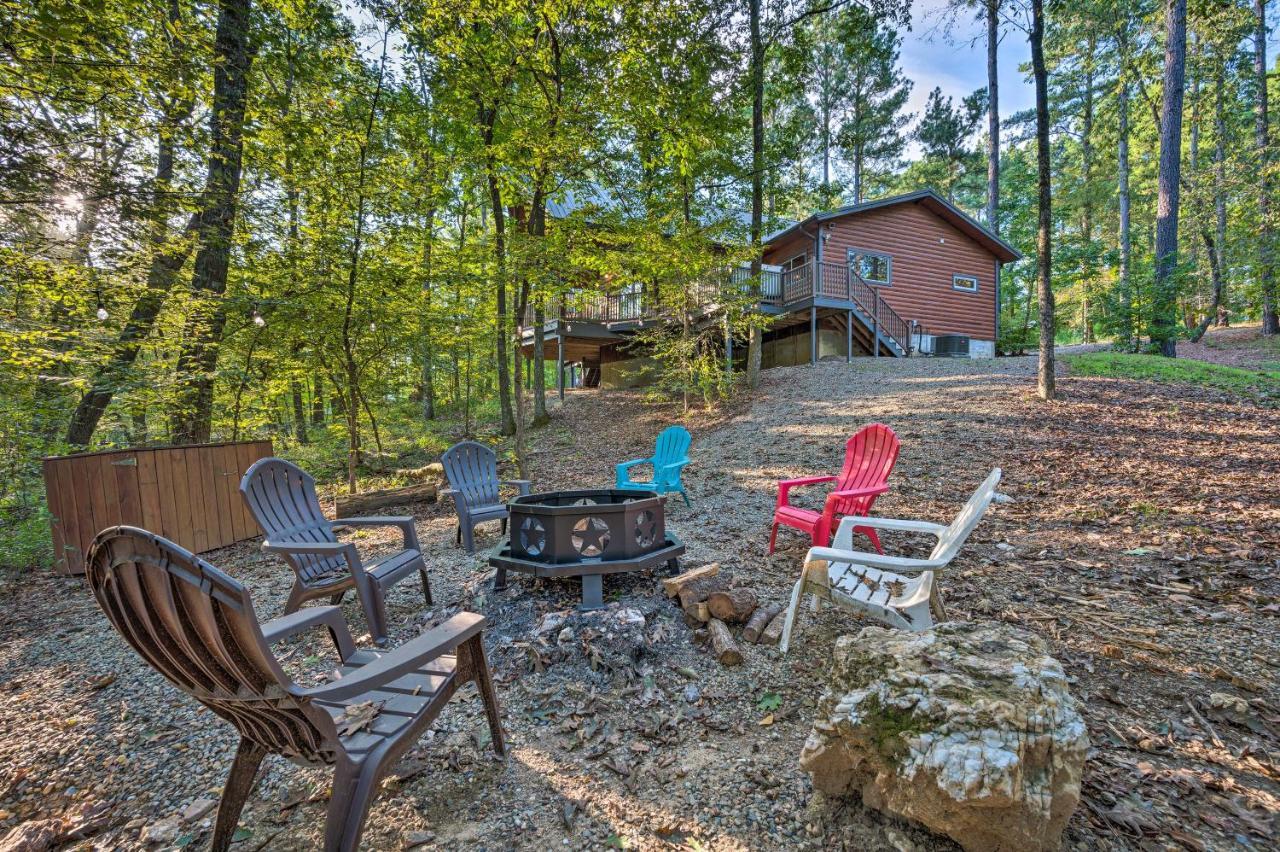 Creekside Broken Bow Cabin With Hot Tub And Fire Pit! Stephens Gap Kültér fotó