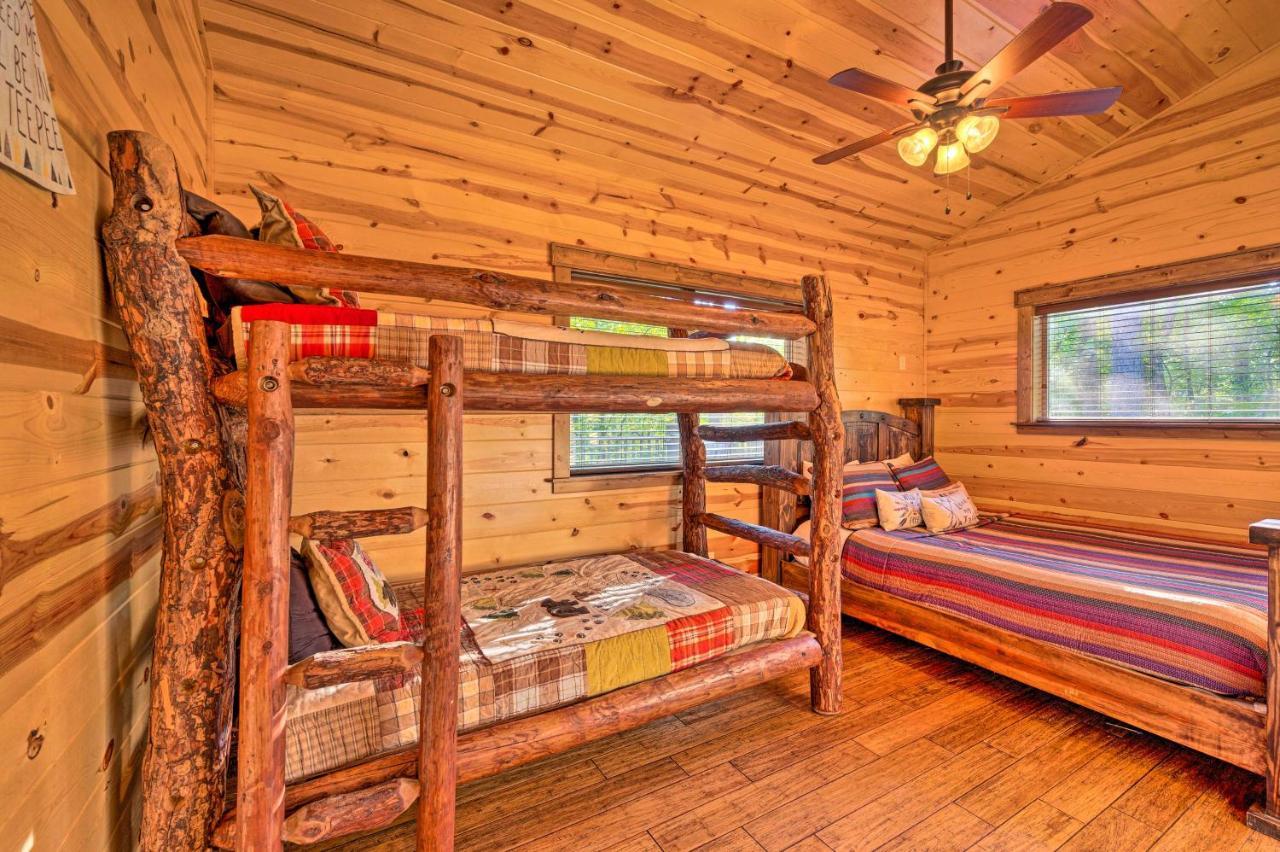 Creekside Broken Bow Cabin With Hot Tub And Fire Pit! Stephens Gap Kültér fotó