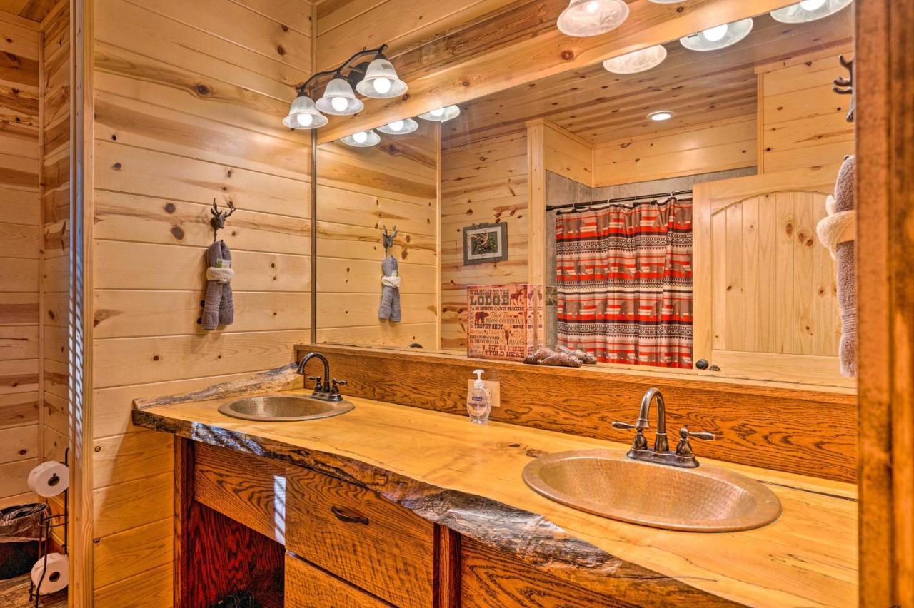 Creekside Broken Bow Cabin With Hot Tub And Fire Pit! Stephens Gap Kültér fotó