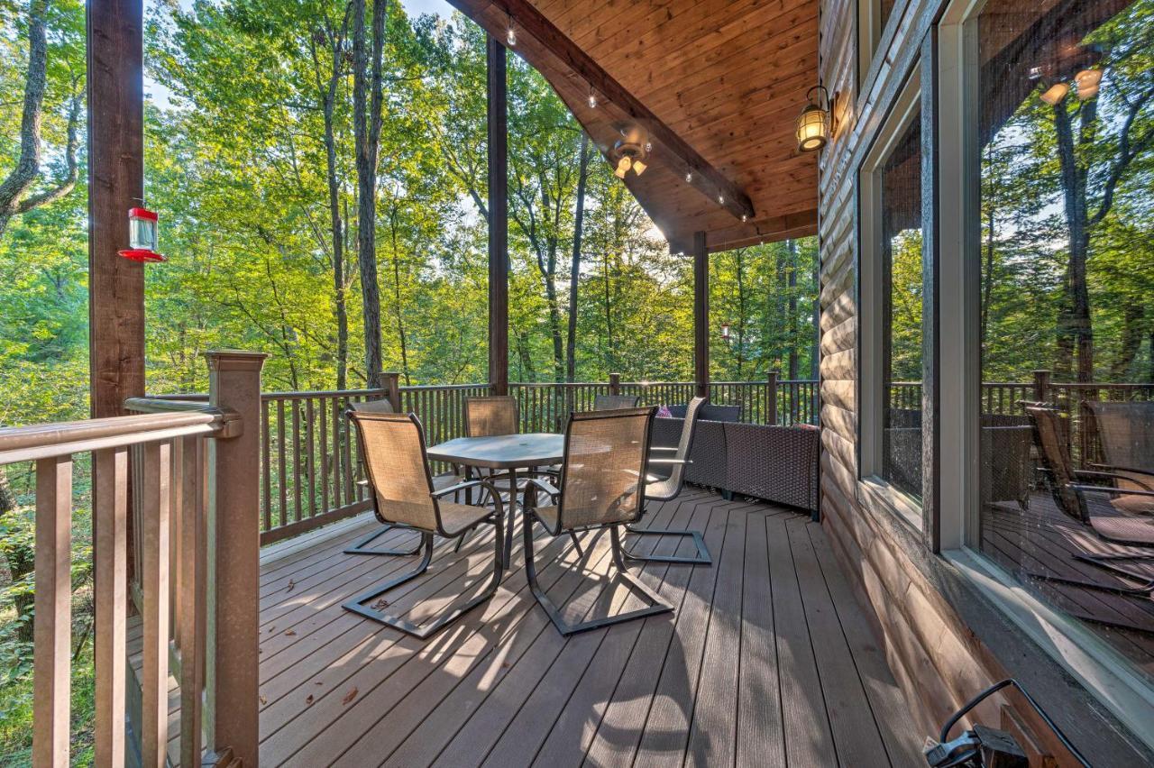 Creekside Broken Bow Cabin With Hot Tub And Fire Pit! Stephens Gap Kültér fotó