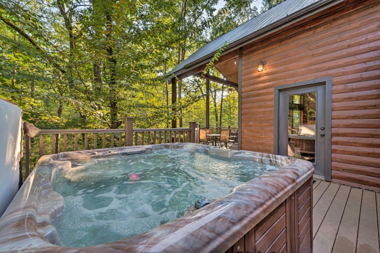 Creekside Broken Bow Cabin With Hot Tub And Fire Pit! Stephens Gap Kültér fotó